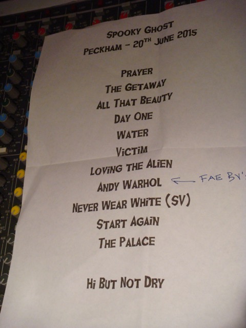Set List